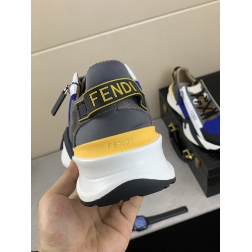 Replica Fendi Casual Shoes For Men #864735 $98.00 USD for Wholesale
