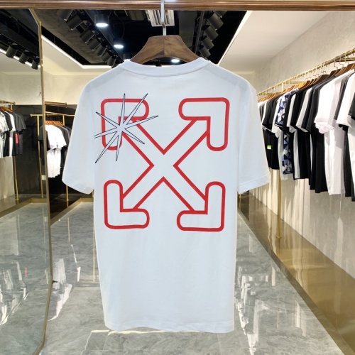 Off-White T-Shirts Short Sleeved For Men #864777 $41.00 USD, Wholesale Replica Off-White T-Shirts