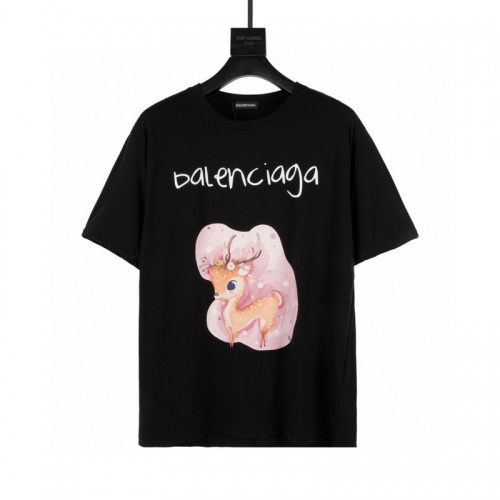 Balenciaga T-Shirts Short Sleeved For Men #864818 $42.00 USD, Wholesale Replica Balenciaga T-Shirts
