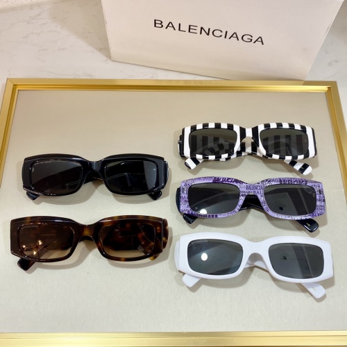 Replica Balenciaga AAA Quality Sunglasses #864956 $62.00 USD for Wholesale