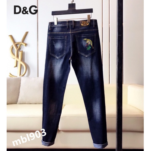 Replica Dolce & Gabbana D&G Jeans For Men #864981 $48.00 USD for Wholesale