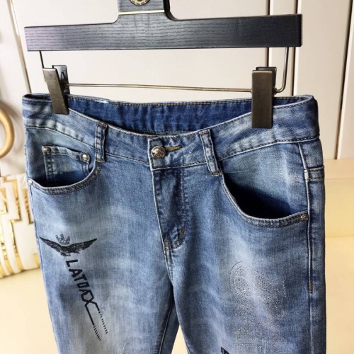 Replica Fendi Jeans For Men #864987 $48.00 USD for Wholesale