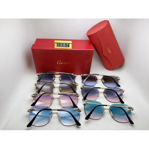 Replica Cartier Fashion Sunglasses #864989 $24.00 USD for Wholesale