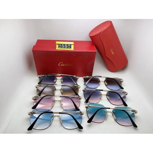 Replica Cartier Fashion Sunglasses #864994 $24.00 USD for Wholesale