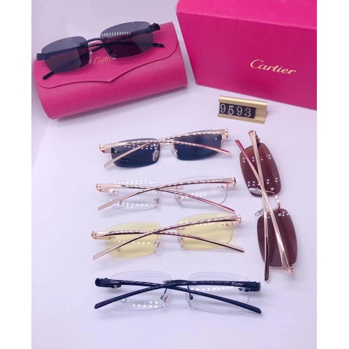 Replica Cartier Fashion Sunglasses #865021 $27.00 USD for Wholesale