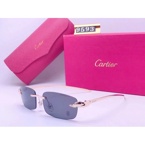 Cartier Fashion Sunglasses #865024 $27.00 USD, Wholesale Replica Cartier Fashion Sunglasses