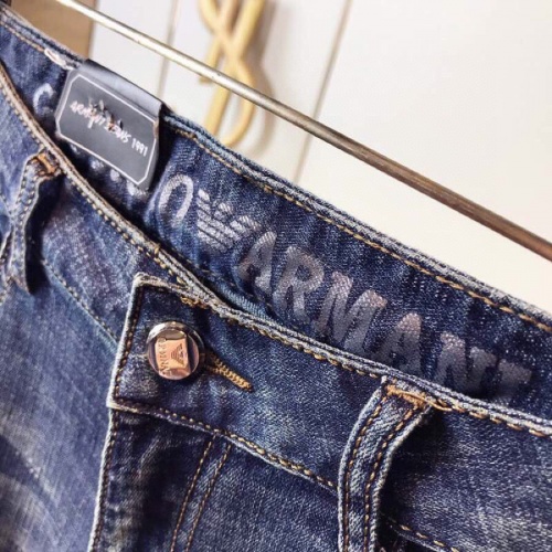 Replica Armani Jeans For Men #865054 $40.00 USD for Wholesale