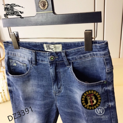 Replica Burberry Jeans For Men #865074 $40.00 USD for Wholesale