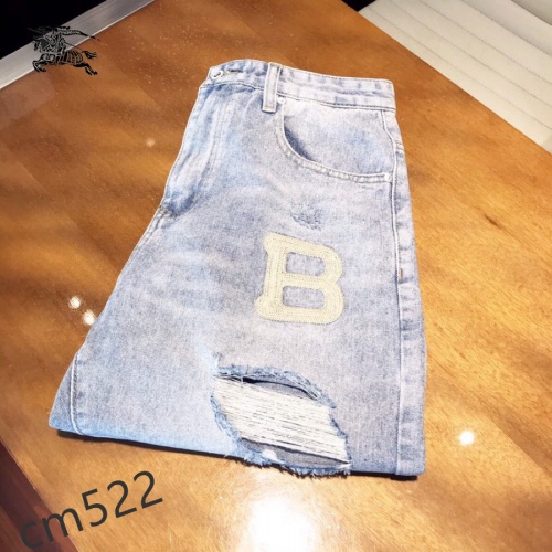Replica Burberry Jeans For Men #865076 $40.00 USD for Wholesale
