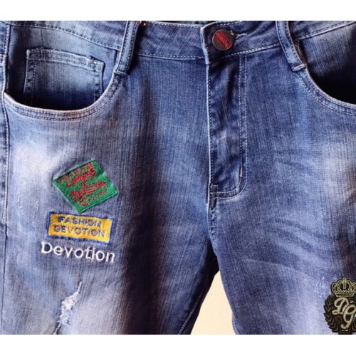 Replica Dolce & Gabbana D&G Jeans For Men #865080 $40.00 USD for Wholesale