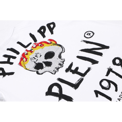 Replica Philipp Plein PP T-Shirts Short Sleeved For Men #865140 $27.00 USD for Wholesale