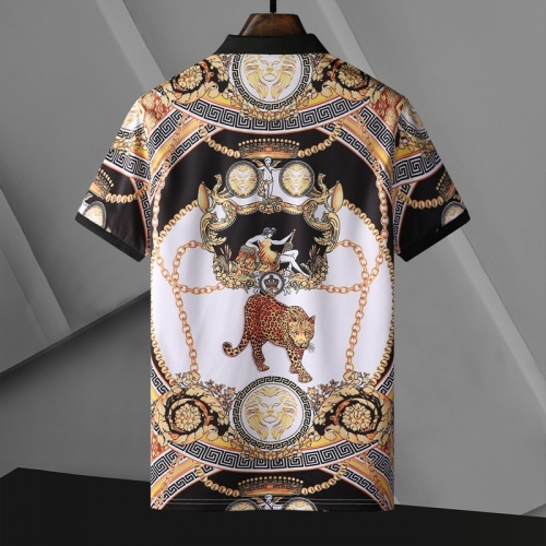 Replica Versace T-Shirts Short Sleeved For Men #865169 $25.00 USD for Wholesale