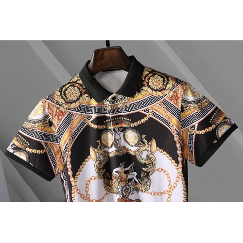 Replica Versace T-Shirts Short Sleeved For Men #865169 $25.00 USD for Wholesale