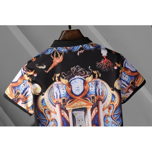 Replica Versace T-Shirts Short Sleeved For Men #865171 $25.00 USD for Wholesale