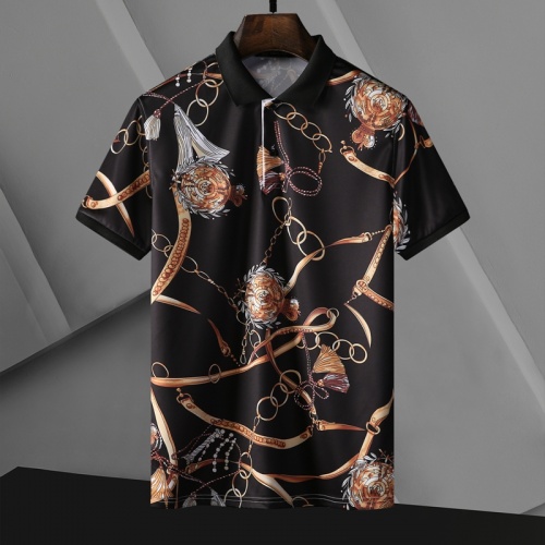 Versace T-Shirts Short Sleeved For Men #865172 $25.00 USD, Wholesale Replica Versace T-Shirts