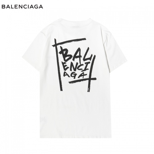 Replica Balenciaga T-Shirts Short Sleeved For Men #865217 $29.00 USD for Wholesale