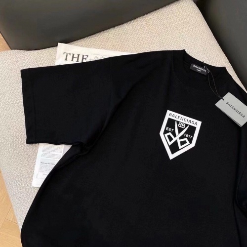 Replica Balenciaga T-Shirts Short Sleeved For Men #865218 $29.00 USD for Wholesale