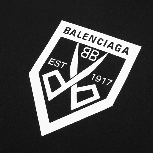 Replica Balenciaga T-Shirts Short Sleeved For Men #865218 $29.00 USD for Wholesale