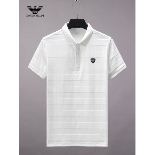 Armani T-Shirts Short Sleeved For Men #865262 $38.00 USD, Wholesale Replica Armani T-Shirts