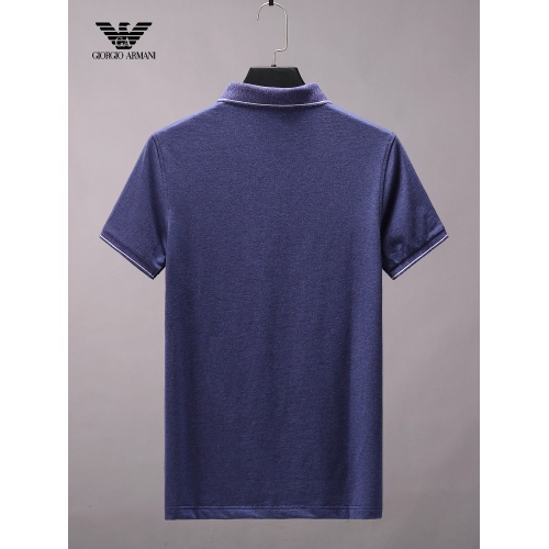 Replica Armani T-Shirts Short Sleeved For Men #865264 $38.00 USD for Wholesale
