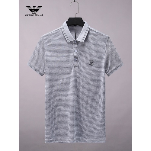 Armani T-Shirts Short Sleeved For Men #865269 $38.00 USD, Wholesale Replica Armani T-Shirts