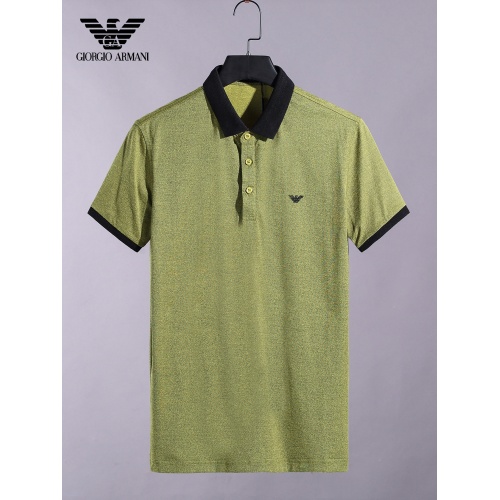 Armani T-Shirts Short Sleeved For Men #865276 $38.00 USD, Wholesale Replica Armani T-Shirts