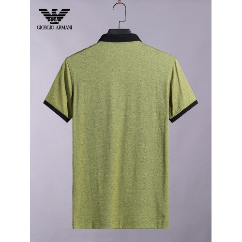 Replica Armani T-Shirts Short Sleeved For Men #865276 $38.00 USD for Wholesale