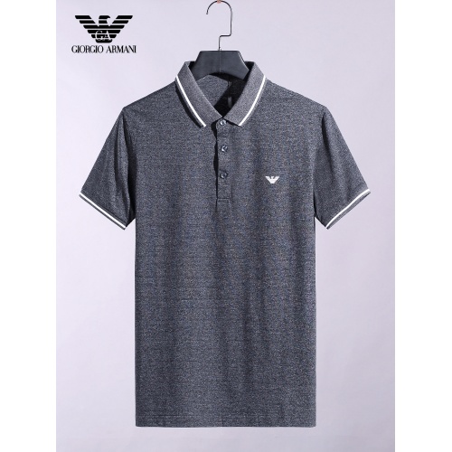 Armani T-Shirts Short Sleeved For Men #865280 $38.00 USD, Wholesale Replica Armani T-Shirts