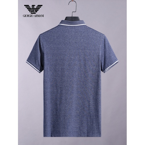 Replica Armani T-Shirts Short Sleeved For Men #865282 $38.00 USD for Wholesale