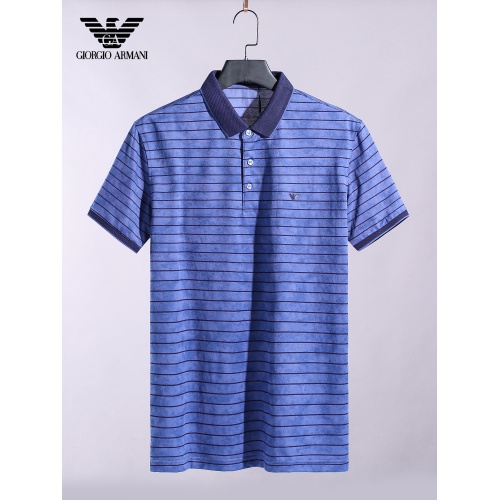 Armani T-Shirts Short Sleeved For Men #865285 $38.00 USD, Wholesale Replica Armani T-Shirts