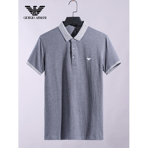 Armani T-Shirts Short Sleeved For Men #865288 $38.00 USD, Wholesale Replica Armani T-Shirts