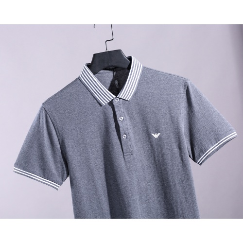 Replica Armani T-Shirts Short Sleeved For Men #865288 $38.00 USD for Wholesale