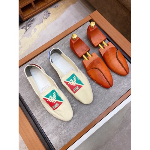 Replica Armani Casual Shoes For Men #865400 $76.00 USD for Wholesale