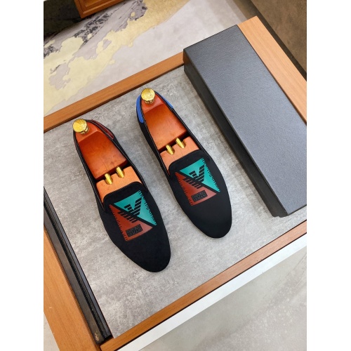Armani Casual Shoes For Men #865402 $76.00 USD, Wholesale Replica Armani Casual Shoes