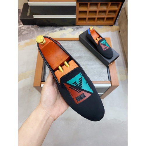 Replica Armani Casual Shoes For Men #865402 $76.00 USD for Wholesale