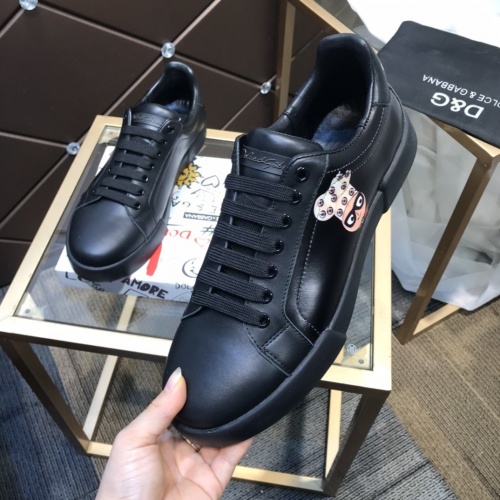 Replica Dolce & Gabbana D&G Casual Shoes For Men #865413 $80.00 USD for Wholesale