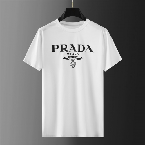 Prada T-Shirts Short Sleeved For Men #865417 $38.00 USD, Wholesale Replica Prada T-Shirts