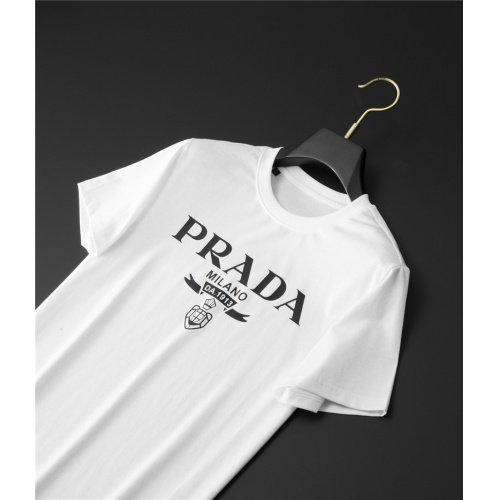 Replica Prada T-Shirts Short Sleeved For Men #865417 $38.00 USD for Wholesale