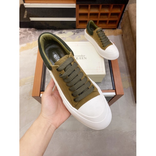 Replica Alexander McQueen Shoes For Men #865440 $80.00 USD for Wholesale