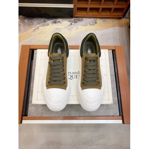 Replica Alexander McQueen Shoes For Men #865440 $80.00 USD for Wholesale