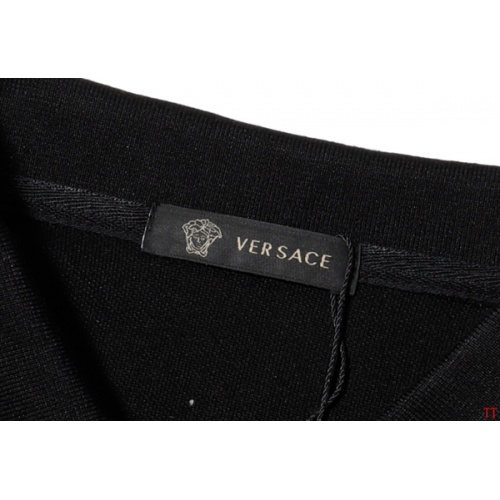 Replica Versace T-Shirts Short Sleeved For Men #865614 $39.00 USD for Wholesale