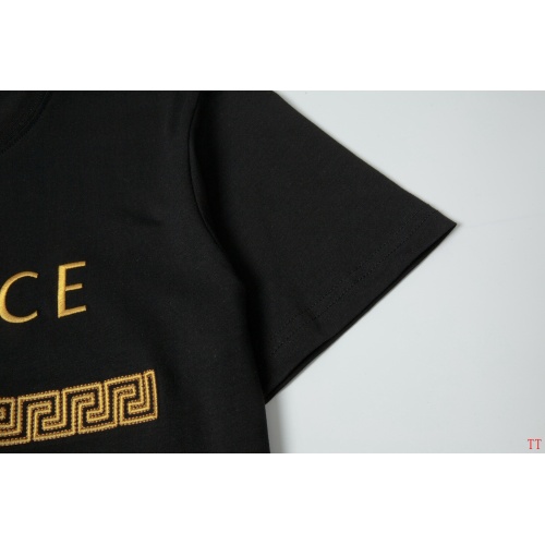 Replica Versace T-Shirts Short Sleeved For Men #865618 $32.00 USD for Wholesale