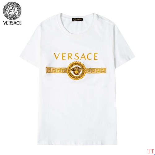 Versace T-Shirts Short Sleeved For Men #865619 $32.00 USD, Wholesale Replica Versace T-Shirts