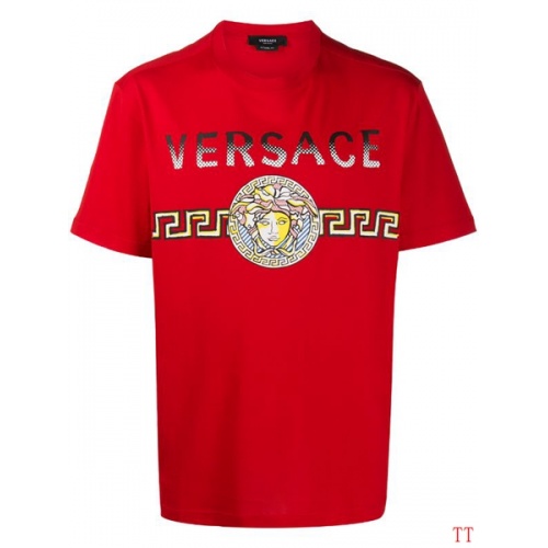 Versace T-Shirts Short Sleeved For Men #865620 $39.00 USD, Wholesale Replica Versace T-Shirts