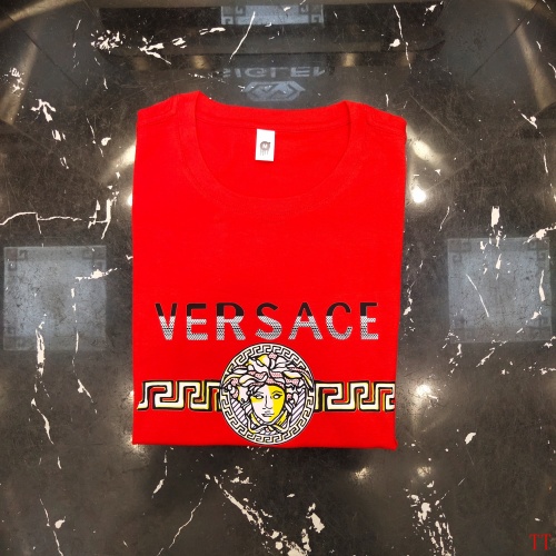 Replica Versace T-Shirts Short Sleeved For Men #865620 $39.00 USD for Wholesale