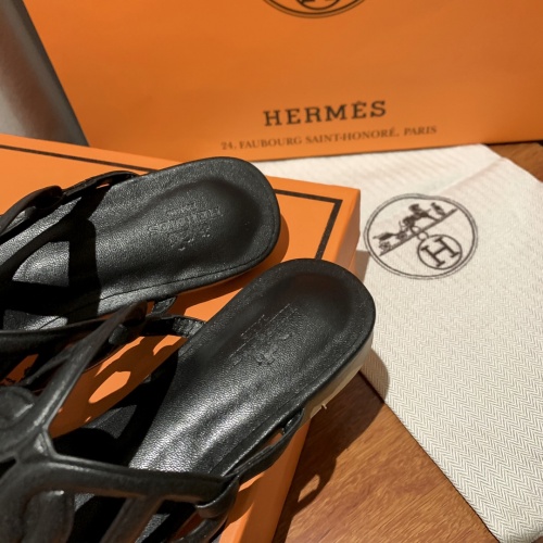 Replica Hermes Slippers For Women #865664 $52.00 USD for Wholesale
