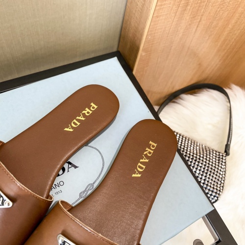 Replica Prada Slippers For Women #865760 $52.00 USD for Wholesale