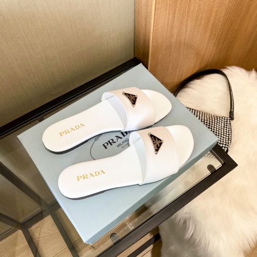 Replica Prada Slippers For Women #865761 $48.00 USD for Wholesale