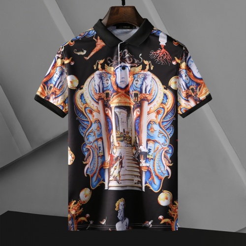 Versace T-Shirts Short Sleeved For Men #865974 $29.00 USD, Wholesale Replica Versace T-Shirts