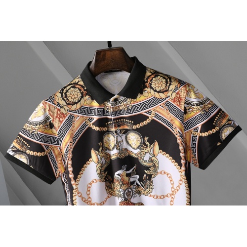 Replica Versace T-Shirts Short Sleeved For Men #865976 $29.00 USD for Wholesale